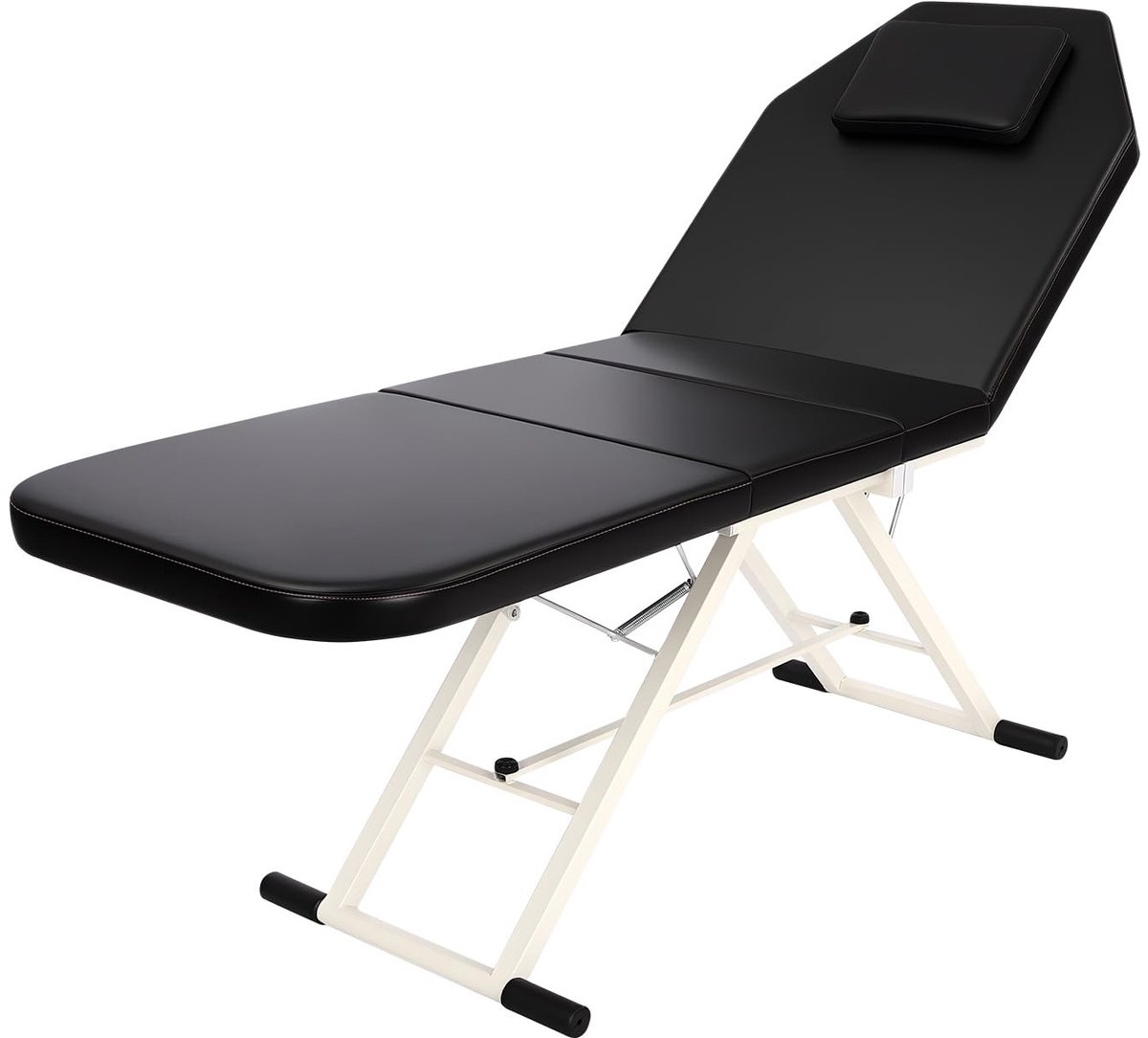 Vouwbare Massage Tafel - 3 Zones - Zwart