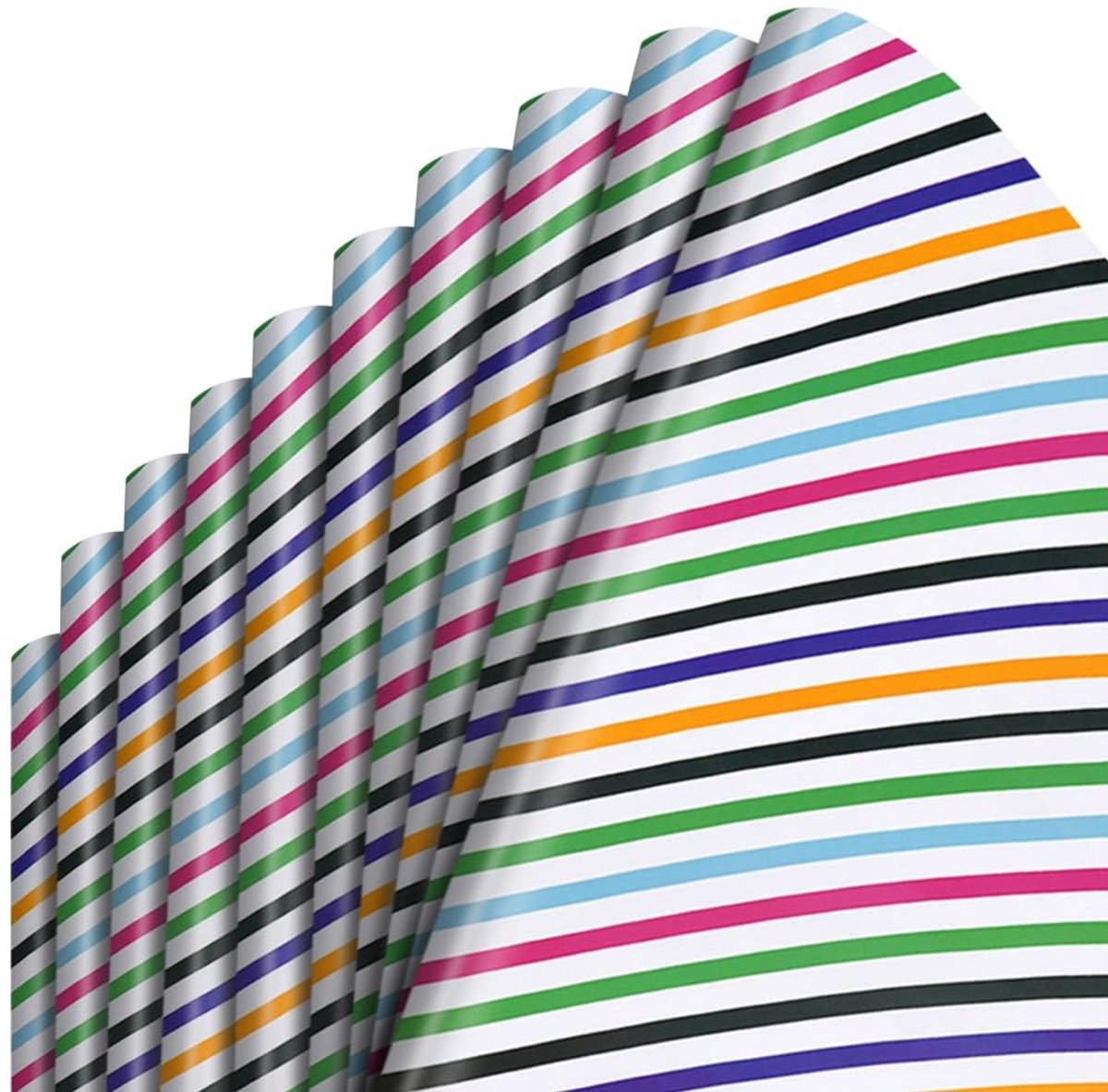 Cadeaupapier Set - 10 Vellen 70 x 50 cm voor Feestdagen