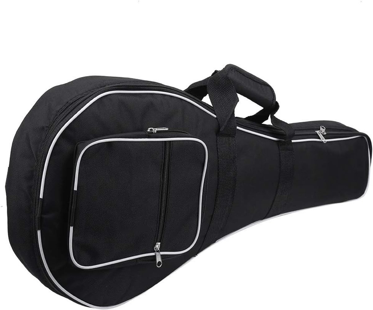 Draagbare Mandoline Tas van Dikke Oxford Stof met Zijvakken voor Muziekinstrumenten, Comfortabel en Gemakkelijk te Dragen
