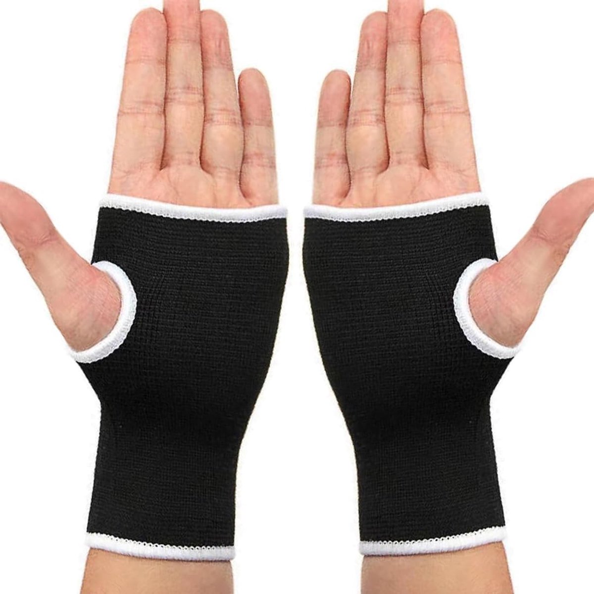 Halfvinger Bokshandschoenen met Elastische Binnenkant - Ideaal voor MMA, Muay Thai en Vechtkunst
