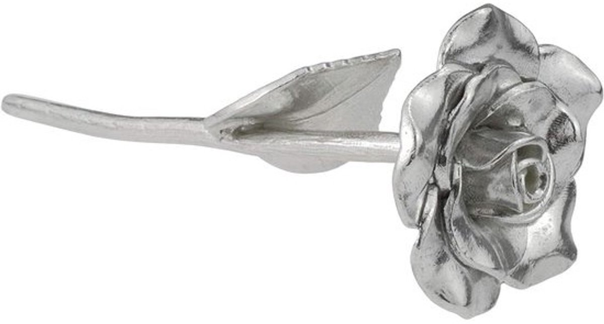 Eeuwige Roos - Geschenk Roos - Verjaardag Vieren - Stevig Gegoten Kwaliteit - 14 cm Hoog - Goud