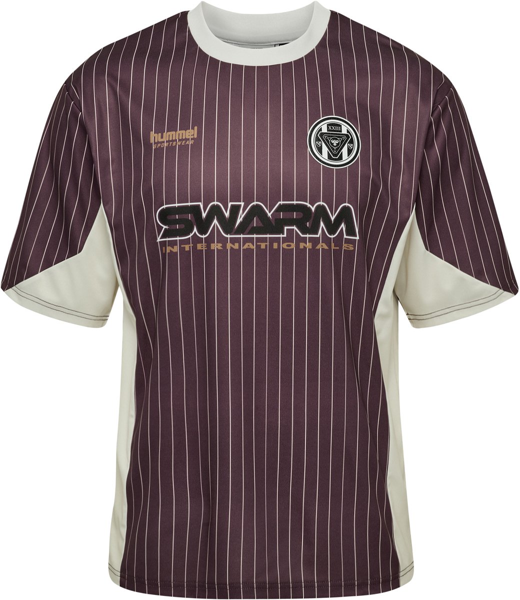 Hmlloose Jersey Ss Stripe Topscorer