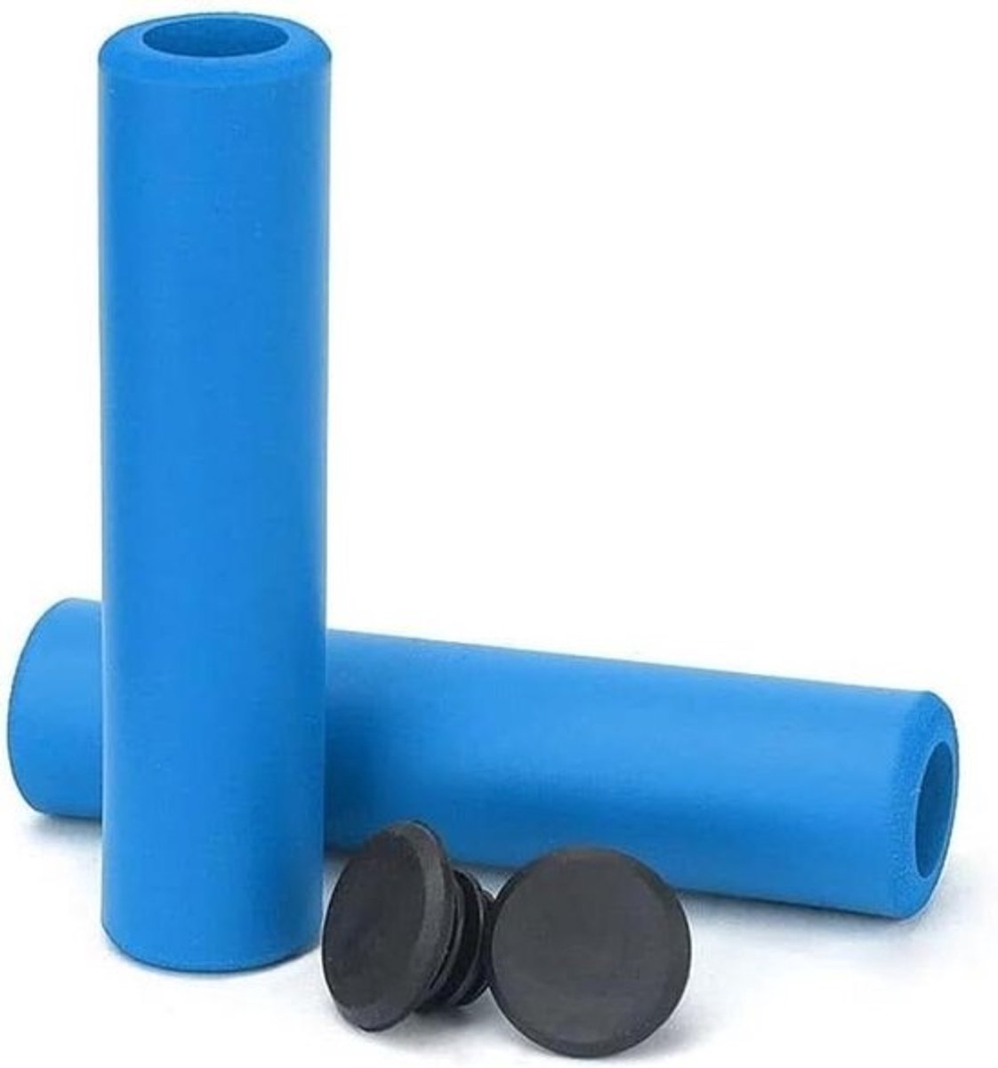 Fiets Grips - Stuur Covers - Comfortabel Fietsen - Vergrendelingsmechanisme - 2 stuks - Blauw