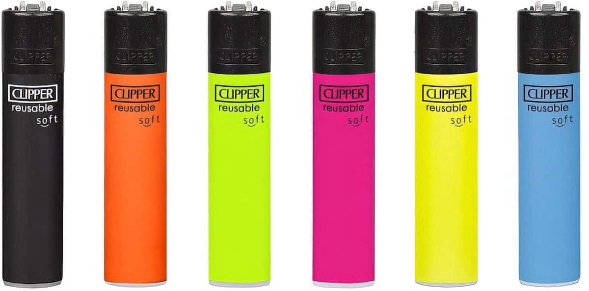 Clipper Classic Large Aanstekers "Special Edition #2" (Set 4 Stuks)