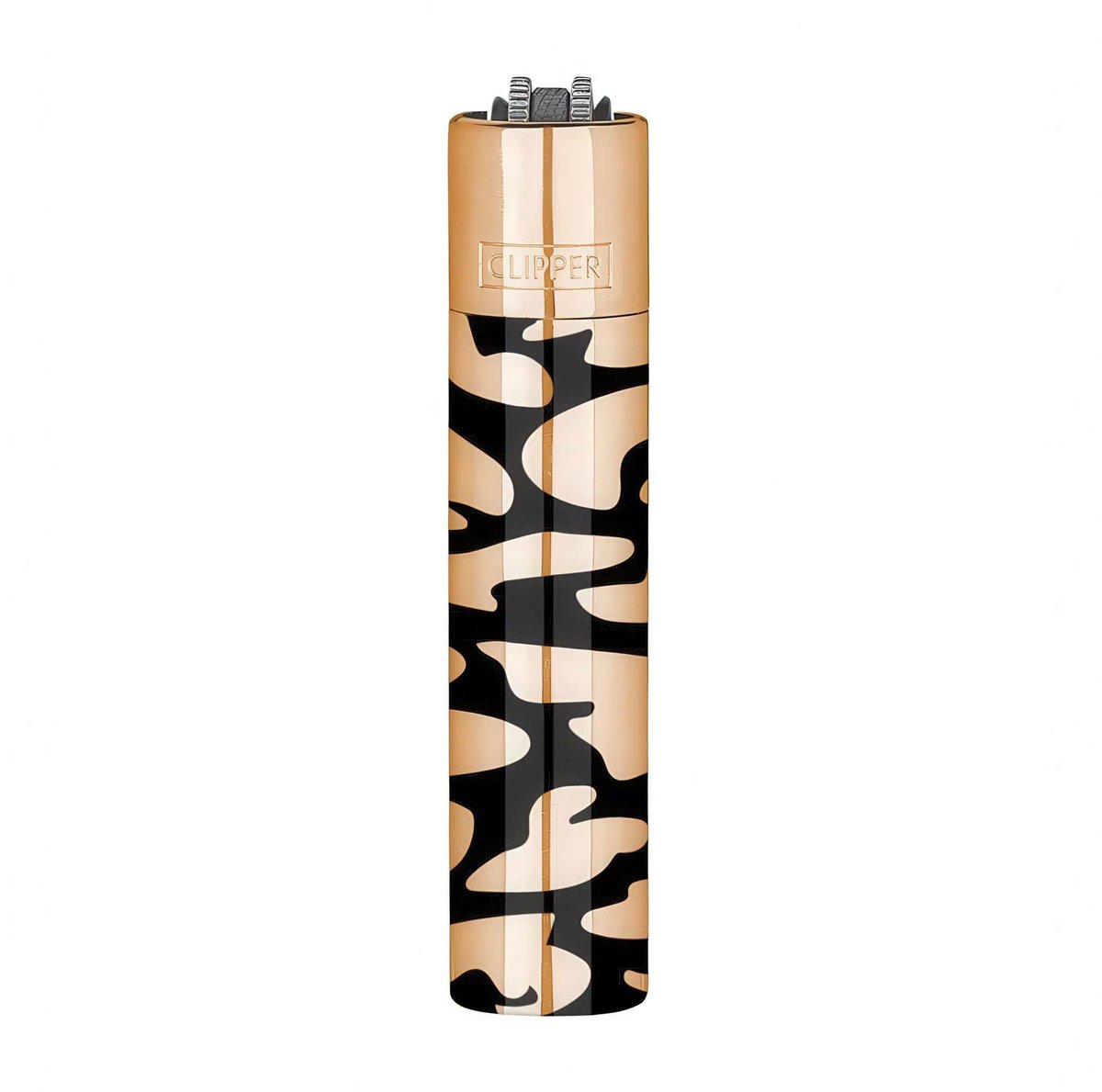 Clipper Large Metal Aanstekers "Camouflage" Rose Gold
