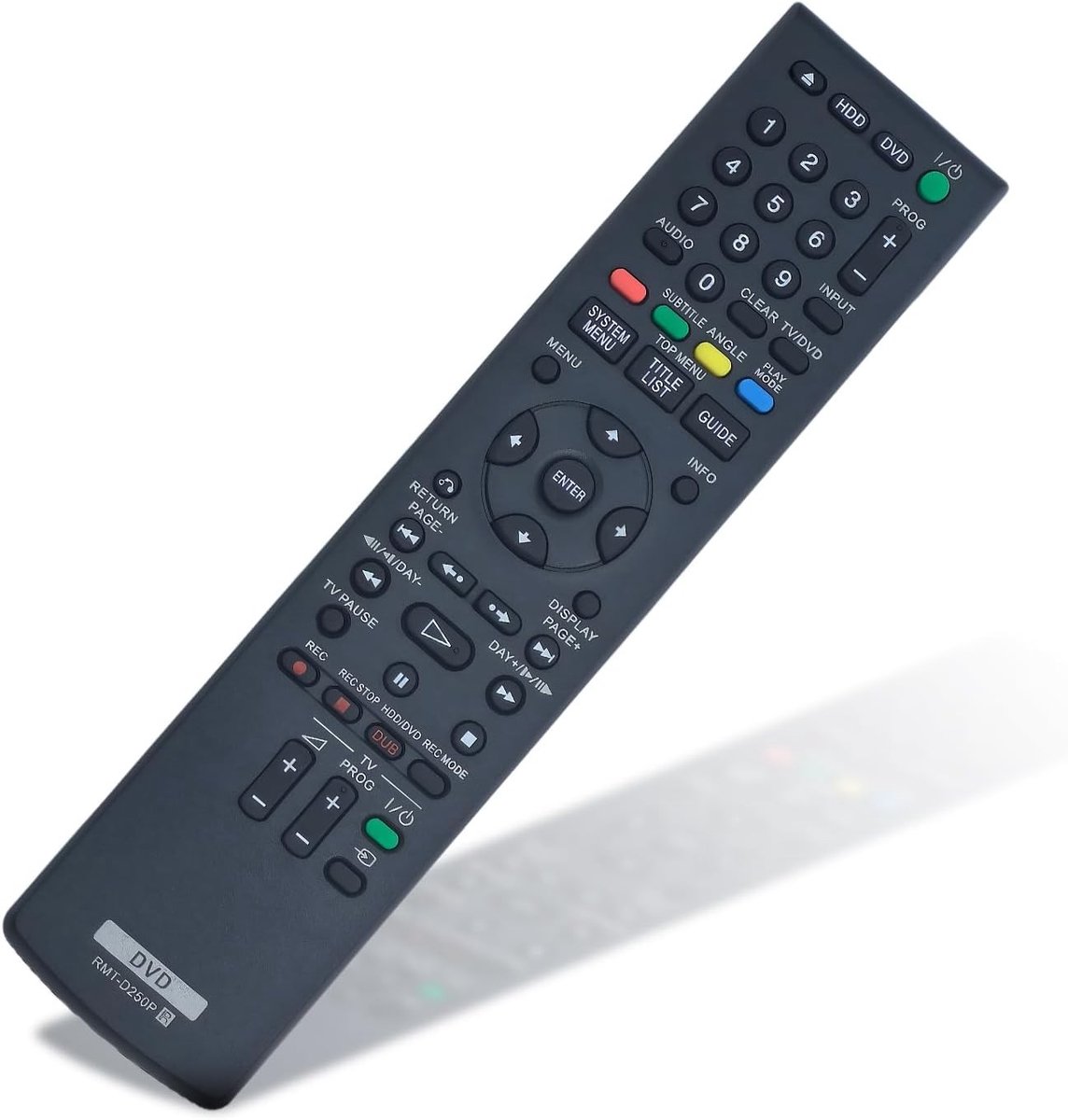 Vervangende Universele Afstandsbediening voor DVD- en Blu-ray-spelers, Compatibel met Meerdere Modellen en Functies zoals Volume en Kanaalbeheer