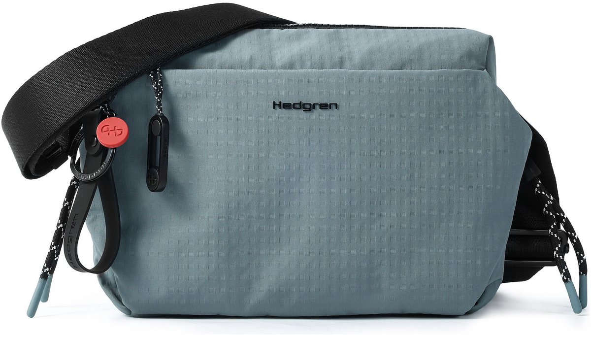 Hedgren schoudertas Kosho Medium Crossover Stormy Weather blauwgrijs