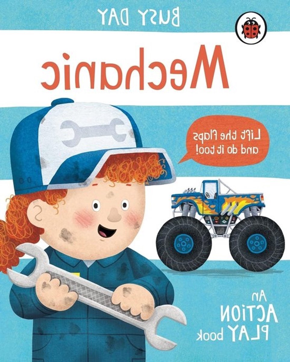 Mechanic Actie Boek - Klusjesboek Kinderen - Spelenderwijs Leren - Interactieve Flapjes - 15.3 x 1.7 x 19 cm