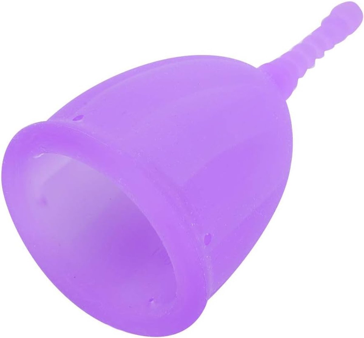 Herbruikbare Menstruatiecup van Silicoon voor Vrouwen - Zacht en Veilig Materiaal, Verkrijgbaar in Maten S en L, Geschikt voor Vagina Gezondheid, Kleurkeuze Paars, Roze en Groen