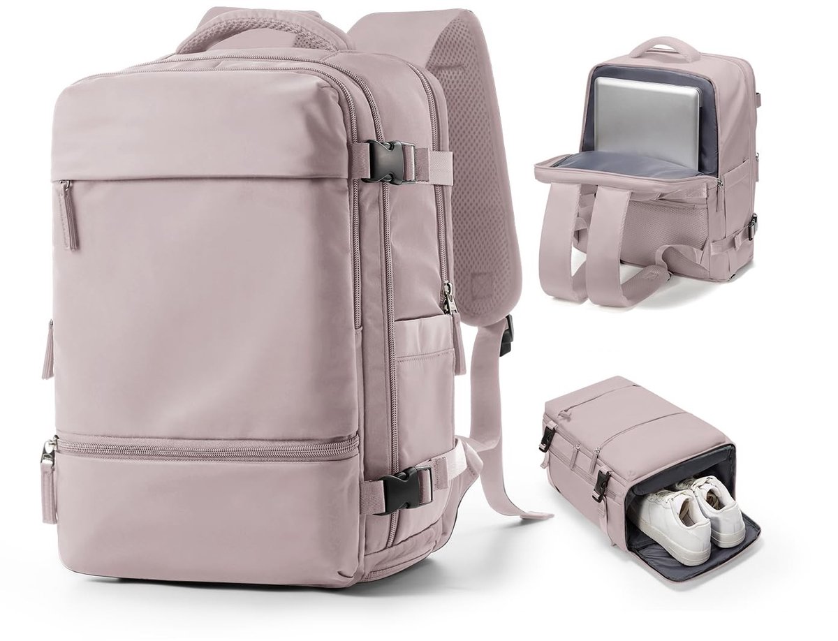 Reisrugzak met Pomp - Handbagage voor Vrouwen