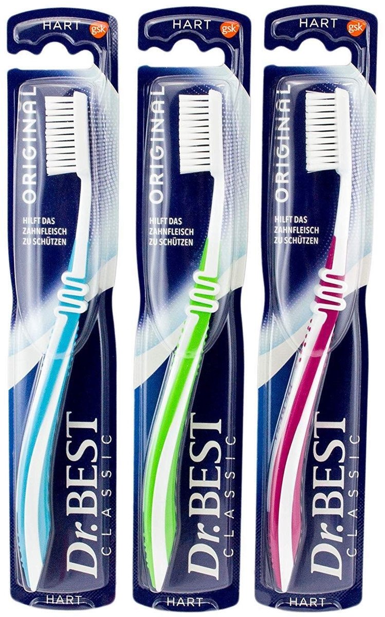 Tandenborstel Hard - 6 stuks - Dr. Best