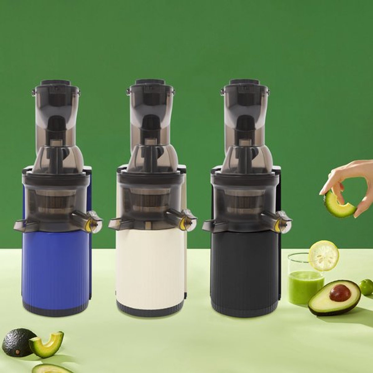 Sapcentrifuge - Zwart - 800W - 48 RPM - 500 ml - ABS - Voor Fruit En Groenten