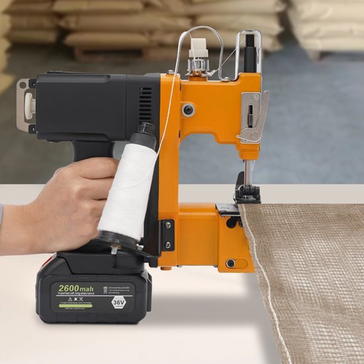 Zak Sluitmachine Enige Uitvoering - Draagbaar - 4.75 Kg - Compact - Naaimachineaccessoire