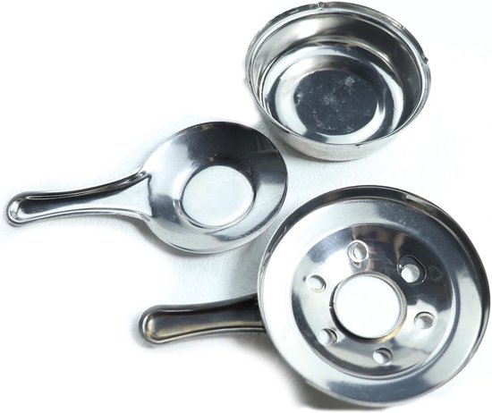 2 Stuks Mini RVS Fondue Branders, Alcohol Branders voor Fondue en Camping, Perfect voor Hot Pot en Buffetten — afbeelding 5