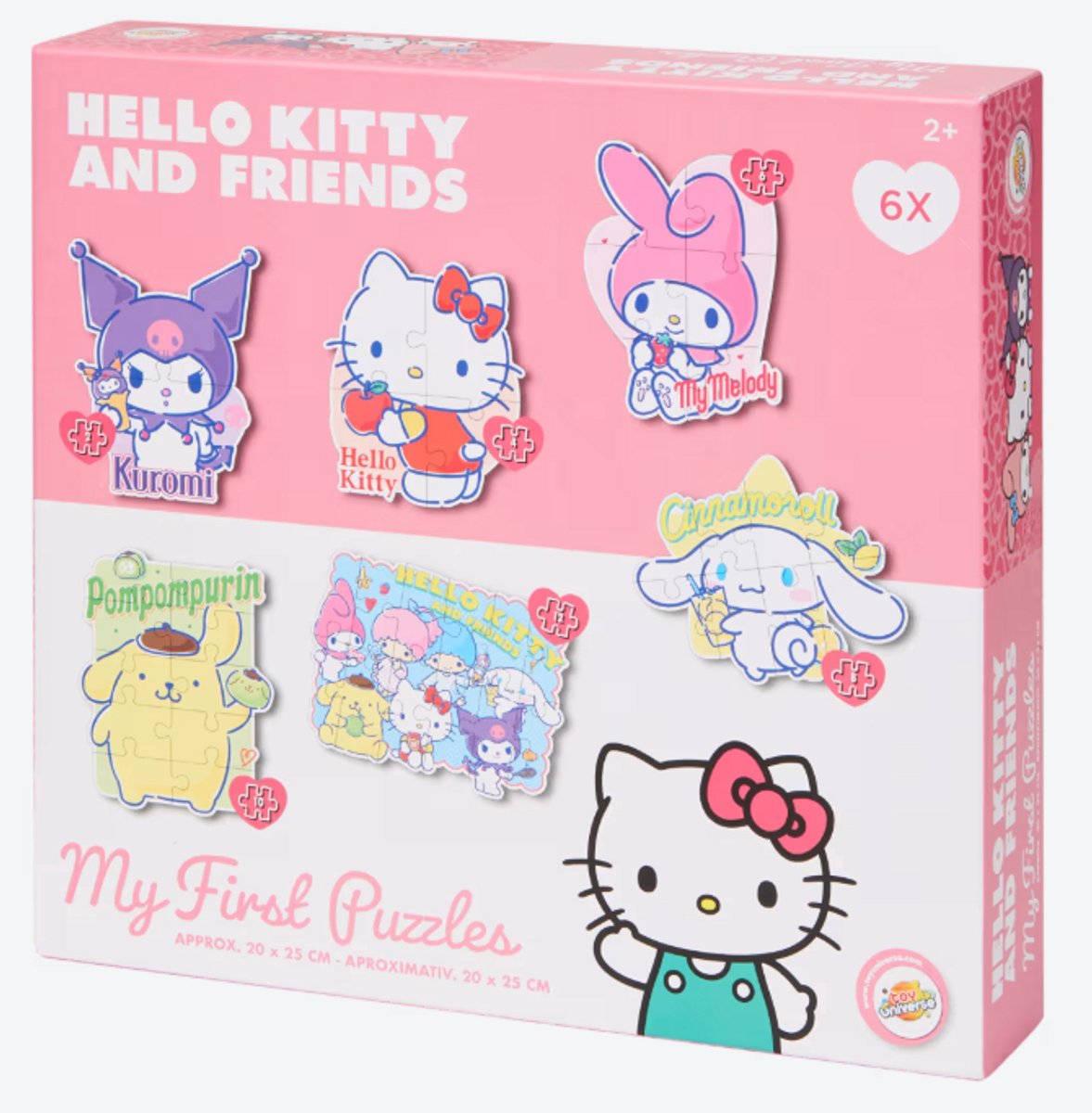 Hello Kitty Mijn Eerste Puzzels 6in1