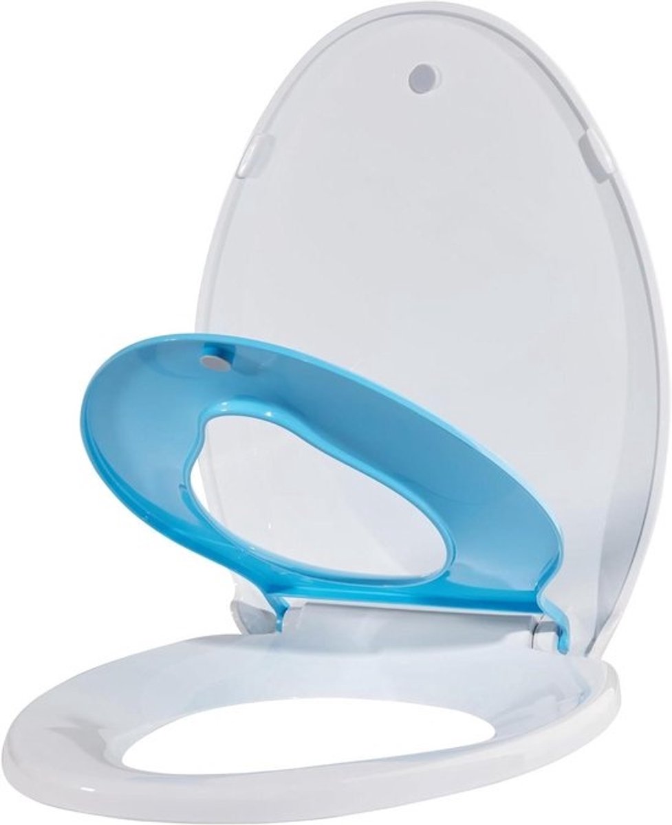 GarveeTech FCNG-PHO_0VP643HOt6jN4dp Toiletbril, Blauw, Langwerpig