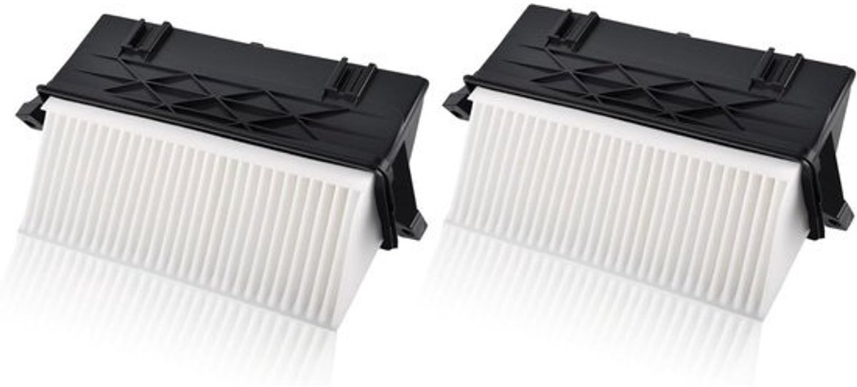 Motorluchtfilter Set - Auto Luchtfilters - Motoronderhoud - 2 Stuks Set - Niet gespecificeerd - Zwart