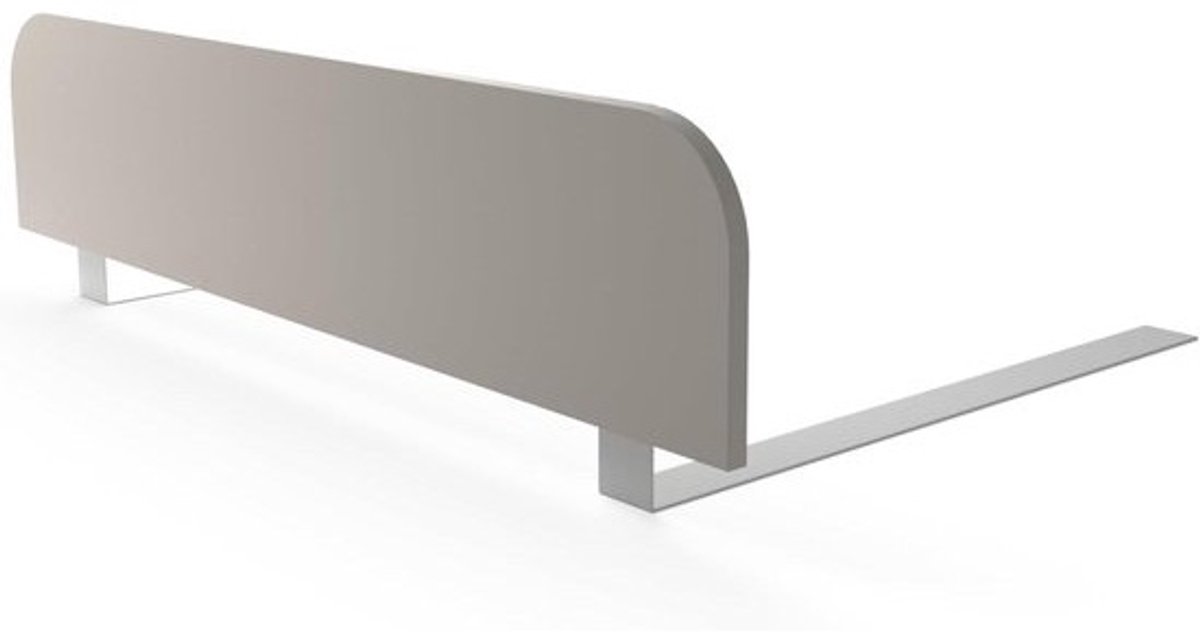 Bedrekje Kinderen - Valbescherming Bed - Veilig Slapen - Zonder Boren - 90x20 cm - Wit
