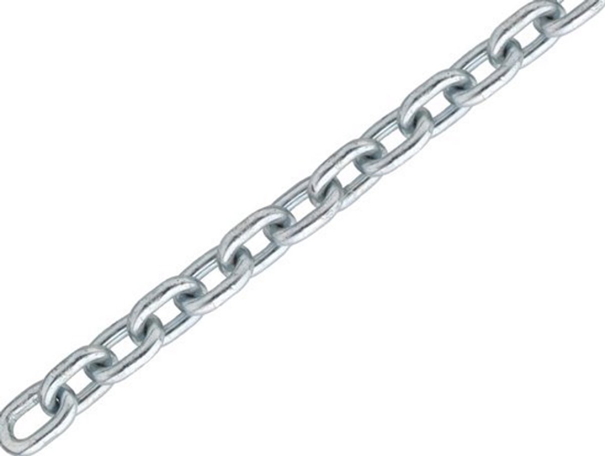 Scheepsketting verzinkt 4 mm – per meter – ketting staal gegalvaniseerd
