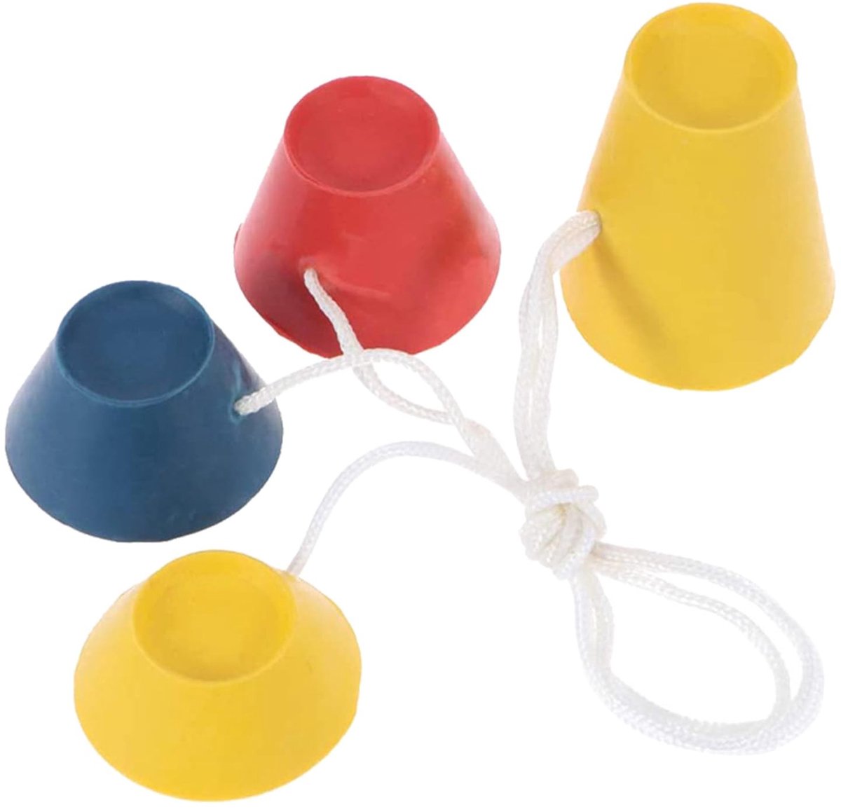 Golf Rubber Winter Tees - 4 Stuks - Meerkleurig