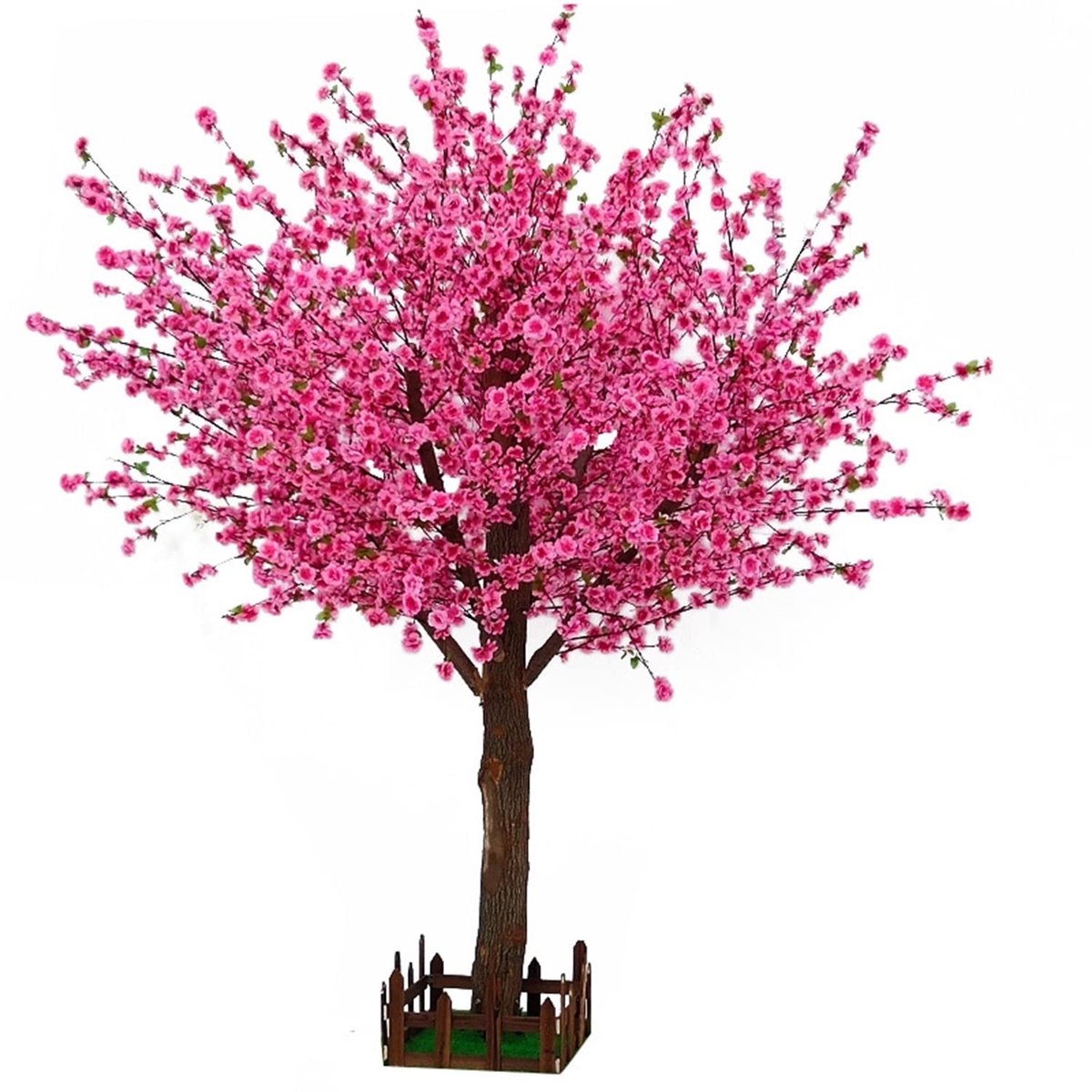 Kunstbloemen Kersenbloesem Boom - Decoratie voor Huis en Tuin - Kleur Pink