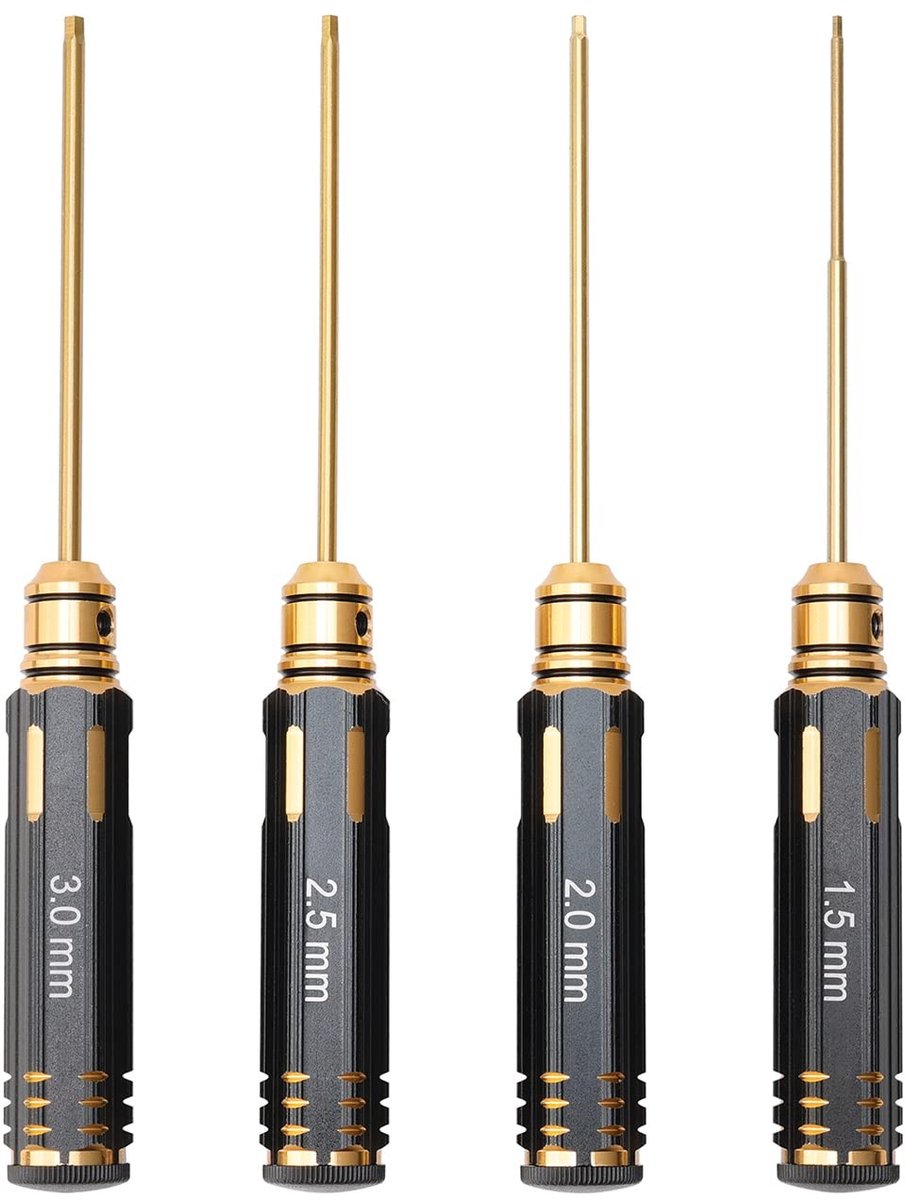 Hex Schroevendraaierset voor RC Modellen - 4 Stuks