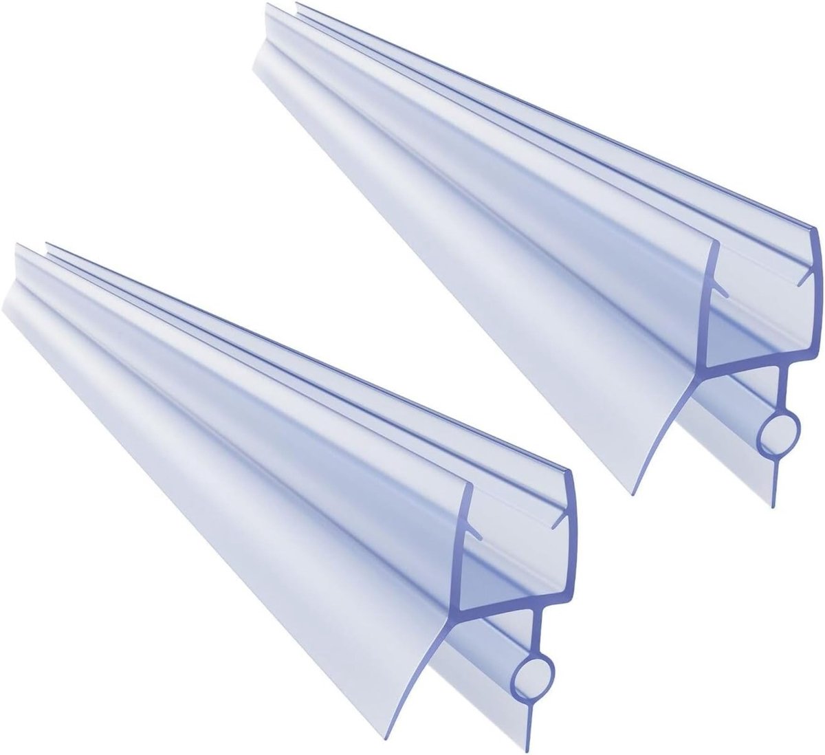 Douchedeur Afdichting Strip - 50cm PVC Rubber voor 12mm Deur