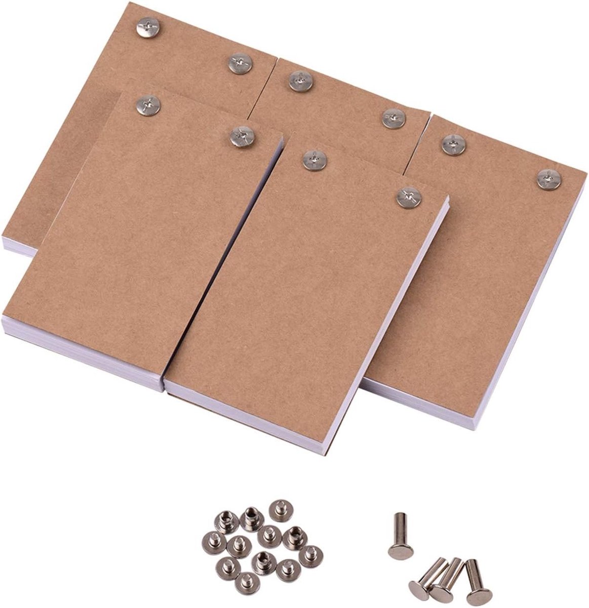 5 Pack Flipbooks met 300 Vel Animatiepapier voor Creatieve Tekeningen en Flipbook Kits