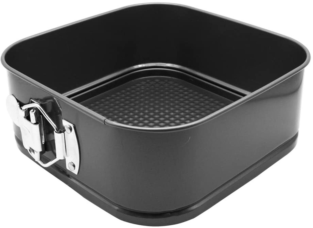 Vierkante Cakevorm - 18 cm met Anti-aanbaklaag