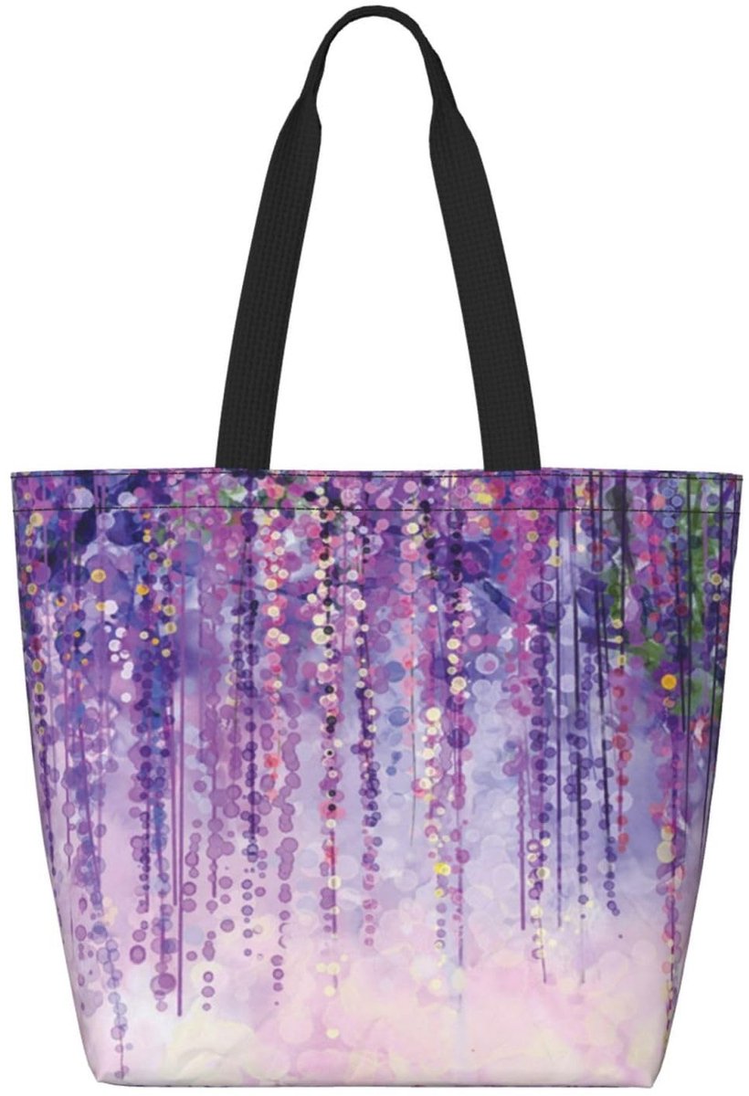 Herbruikbare Shopping Bag - Grote capaciteit met Bloemenprint