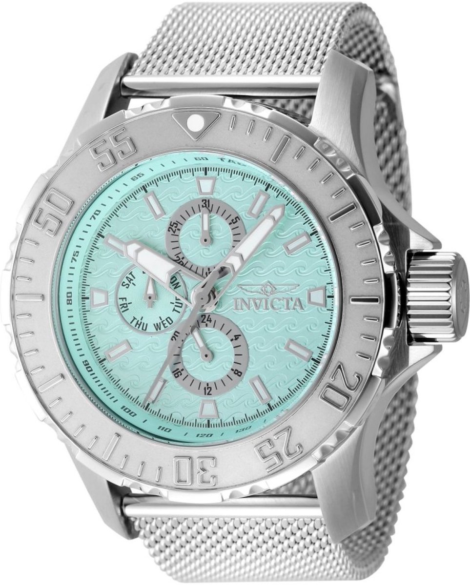 Invicta Vintage 48012 Heren Quartz Horloge - 49 mm