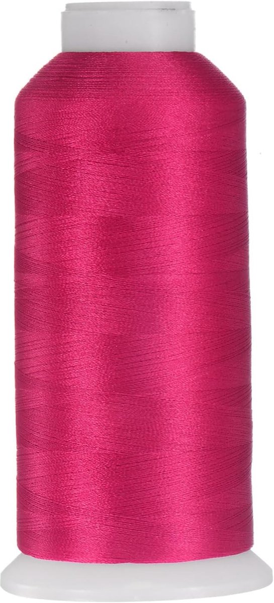 120D/2 naaigaren 4374 yards polyester quiltgaren met lange mouwen multifunctioneel handsteekmachinegaren borduurgaren voor naaien, quilten en naaimachine, aardbeirood