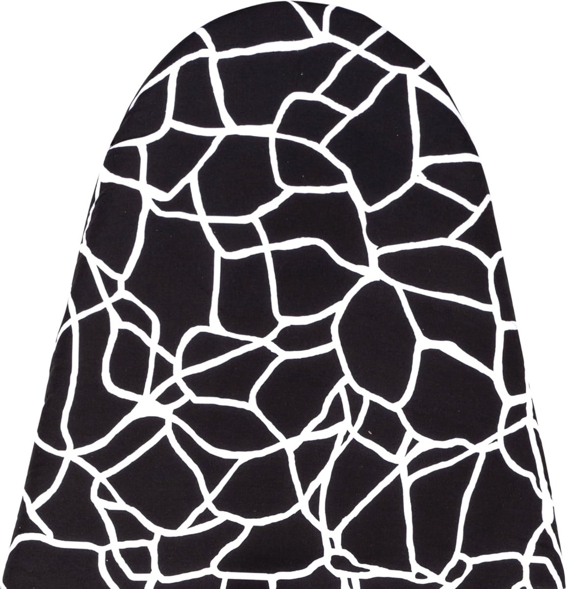 Strijkplankhoes, 115 x 35 cm, extra grote strijkplankhoezen met 6 mm dikke vilten vulling, katoenen bovenstuk, riemen en haak