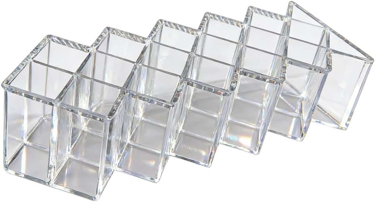 organizer box, 16 vakken lipgloss container, lippenstift houder