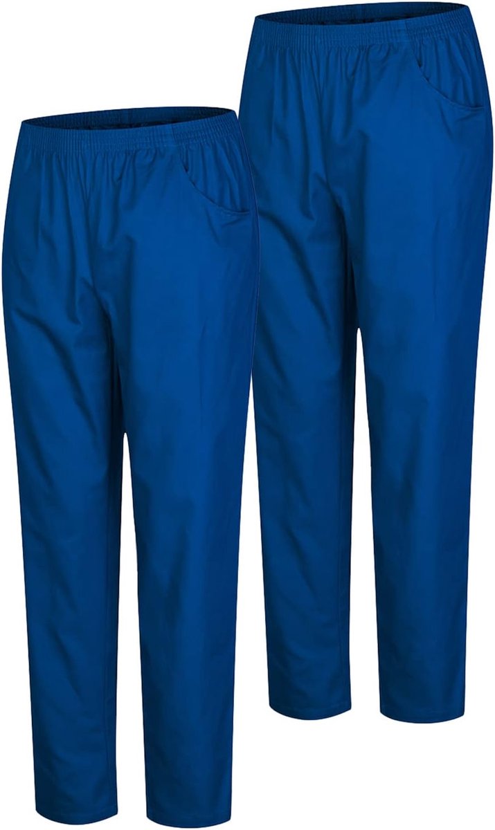 - Pak 2 Stuks - UNISEX SANITAIRE BROEK - MEDISCHE UNIFORMEN SANITAIRE UNIFORMEN WERKBROEK - Ref.8312 * 2 stuks