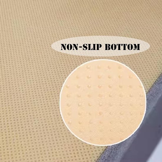 Opvouwbare Matras - Logeerbed Schuim - Comfortabel Slapen - Driebladig Ontwerp - Eenpersoons - Roze — afbeelding 2