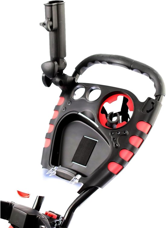 Golfkar - Golftrolley - Golfen - Lichtgewicht - 4 wielen - Zwart — afbeelding 4