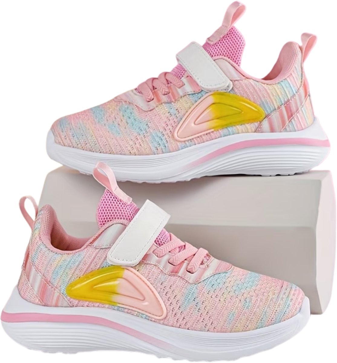 Currero Schoenen Meisjes Sneakers Comfortabel Wandelschoenen Casual Kinder Schoenen 38.5 Roze