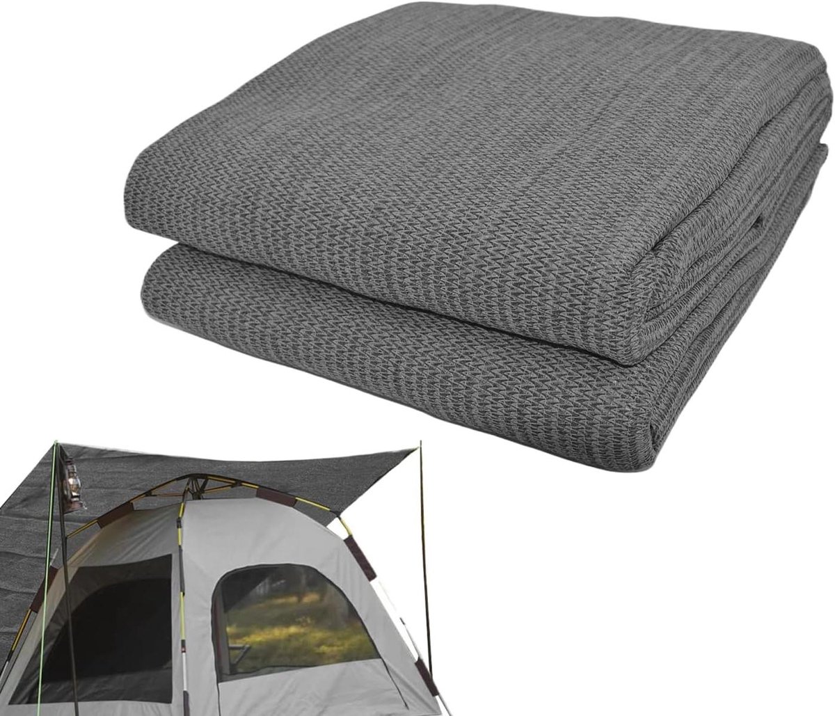 Campingvloermat - Slaapmat - Buitenactiviteiten - Waterdichte onderlegger - 300x400 cm - Oranje