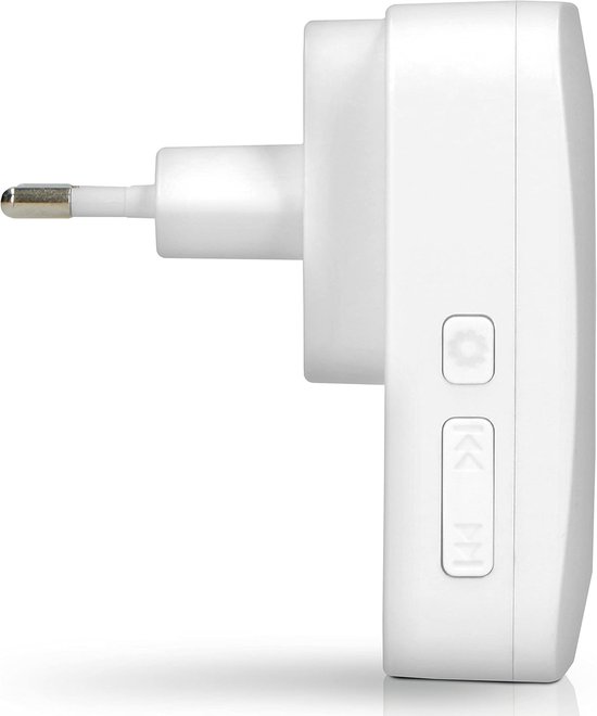 Draadloze Deurbel - Kinetische Bel - Eenvoudige Installatie - Geen Batterijen Nodig - Tot 200 Meter - Wit — afbeelding 5