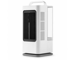 Draagbare verdampingskoeler, persoonlijke koelventilator met verneveling (1,7 l), 3 snelheden en 3 instelbare vernevelingsstanden; ultrastille mini-airco-ventilator met draaggreep voor slaapkamer, kantoor, bureau, camper en gebruik binnenshuis.