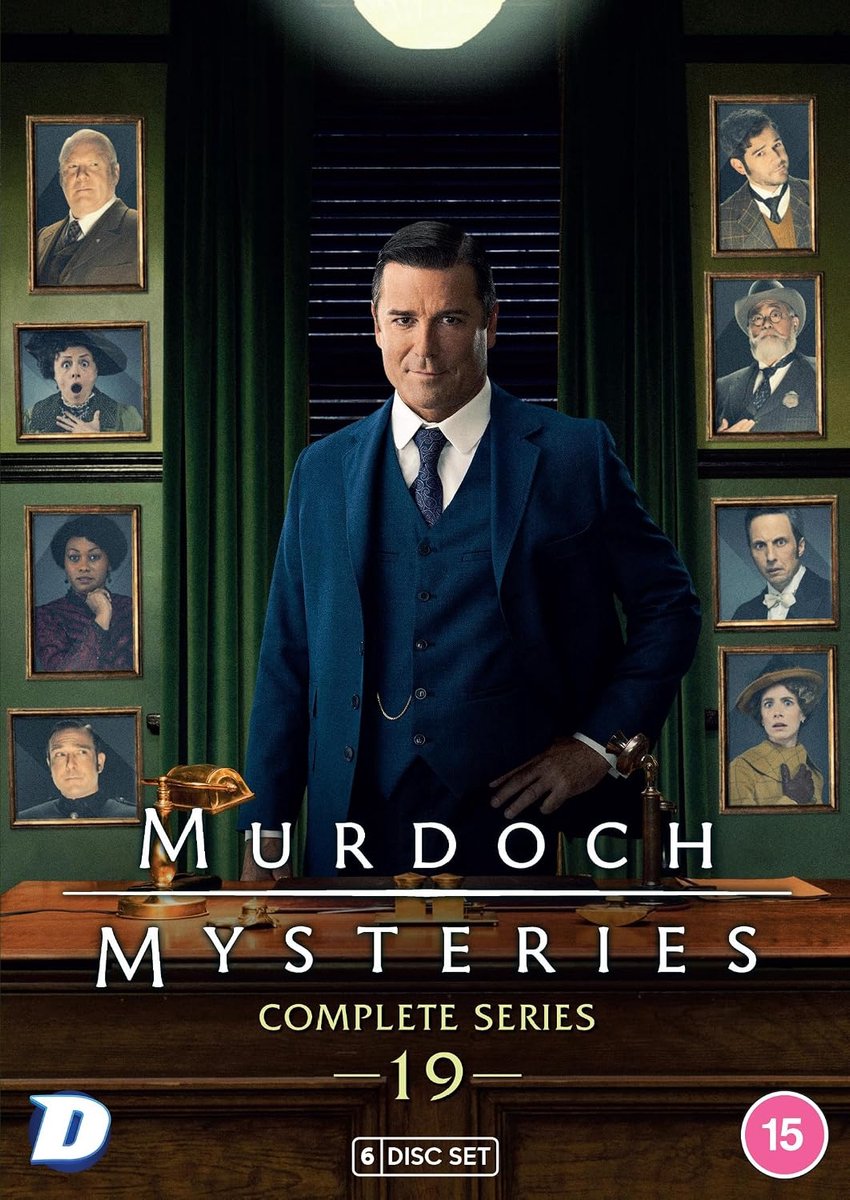 Murdoch Mysteries Seizoen 19 - DVD - Import