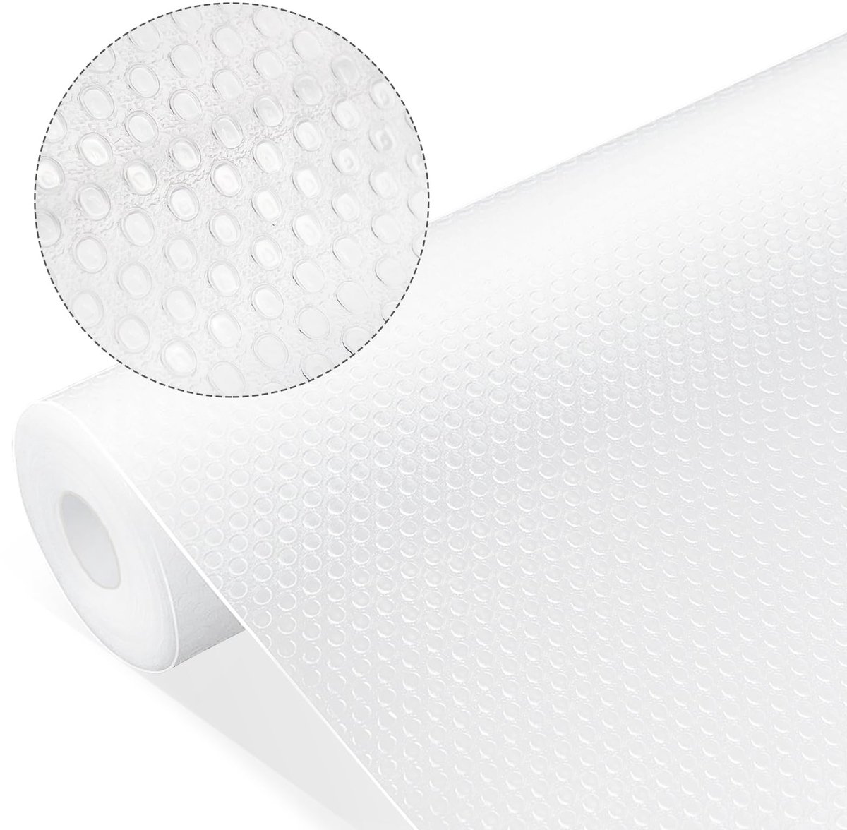 Ladebodemats, 30 × 400 cm, transparant, keukenlade, antislip, bescherming, EVA-kunststof, koelkast, waterdicht, kan worden gesneden voor kast, schoenenrek, koelkast