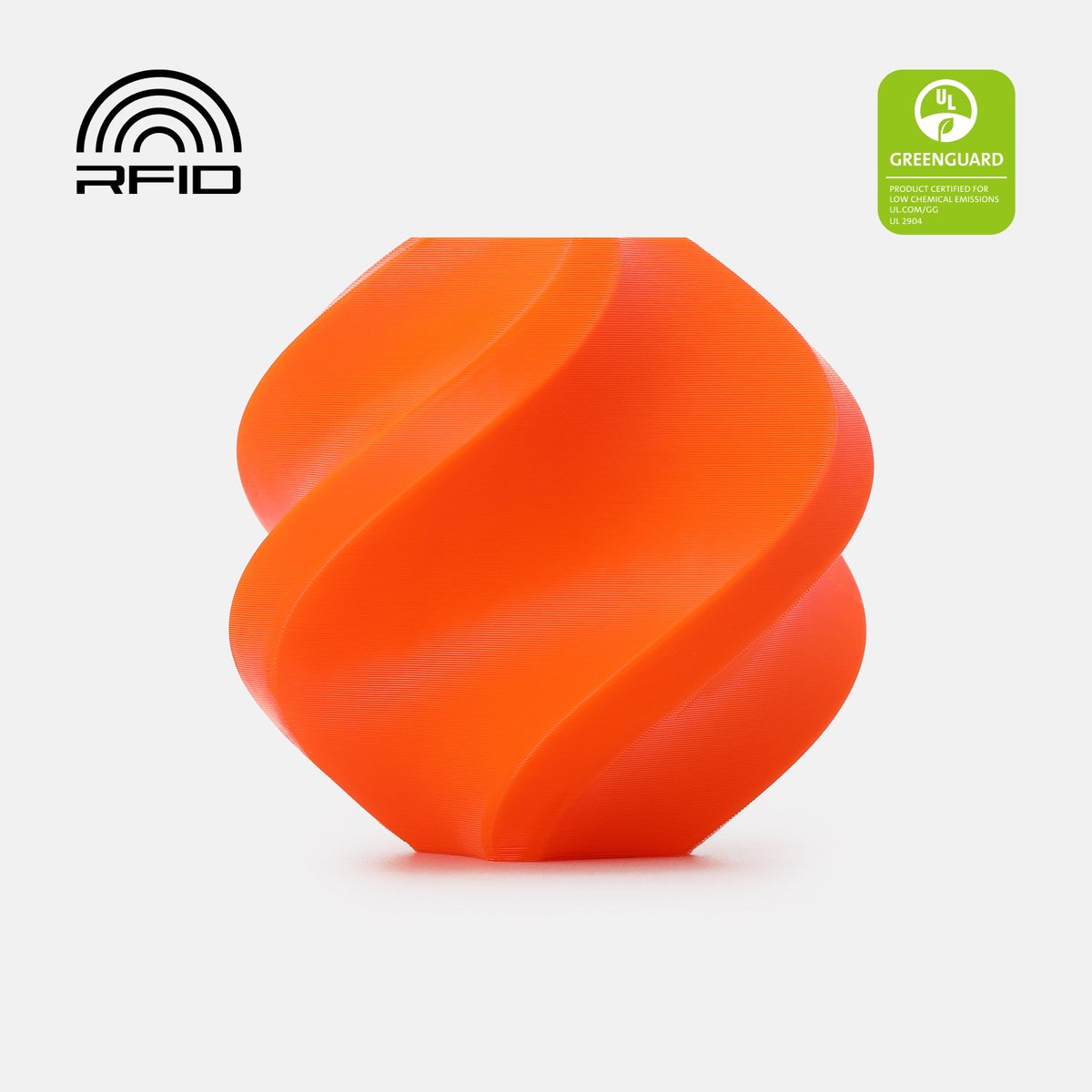 Bambu Lab PETG Basic - Orange (Oranje) - 3D Printer Filament - 1.75mm - 1kg - Premium Kwaliteit Refill