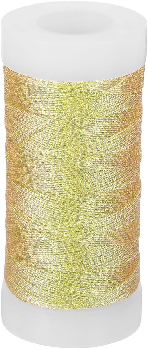 Metaaldraad, 100 meter borduurgaren voor naaimachine, handborduurwerk, doe-het-zelf handwerk, handwerk, cadeauverpakking, sieraden maken, decoratie, goud