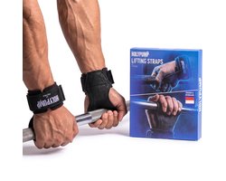 ProTrue® Lifting Straps - Deadlift Straps - Power Grips - Lift Straps voor Fitness, Bodybuilding, Crossfit & Krachttraining