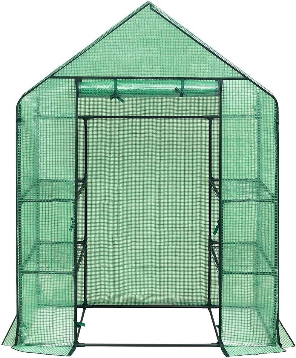 SureDeal® - Foliekas - Kas Tuinhuis - 143x73x195 cm - Wit