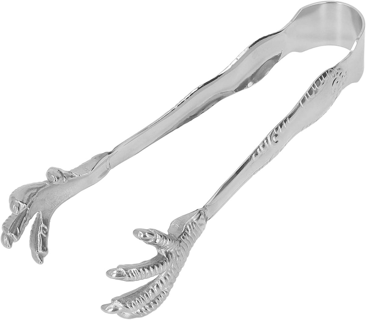 IJs Tangen van Roestvrij Staal in Claw Style voor Thuisgebruik, Perfect voor IJsblokjes, Suiker en Cocktails