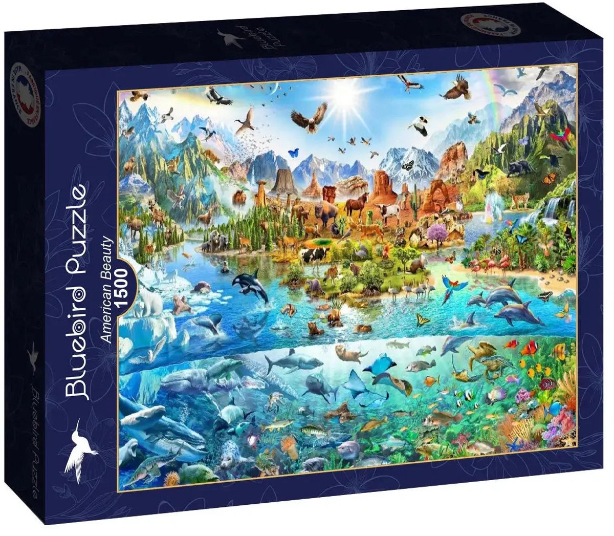 American Beauty Puzzel 1500 Stukjes