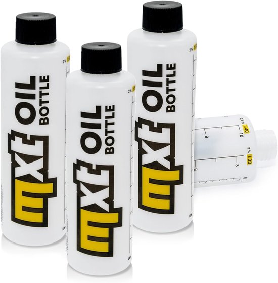 Oliemaatbeker 2-takt - Mengbeker Benzine Olie - Motor Onderhoud - Universeel Toepasbaar - 250 ml - Geel/Zwart — afbeelding 2